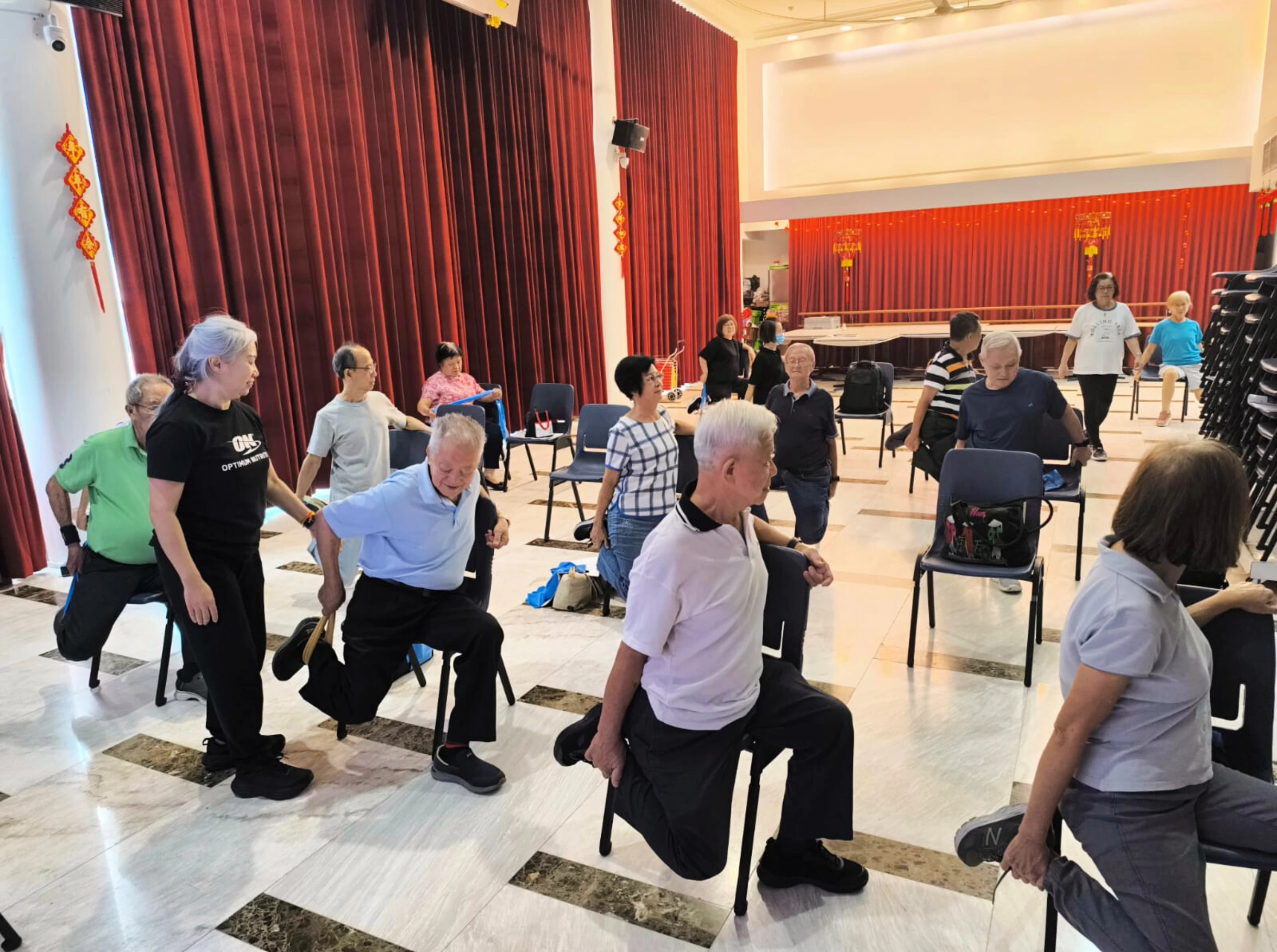 STRENGTHENING & FALL PREVENTION EXERCISE PROGRAM